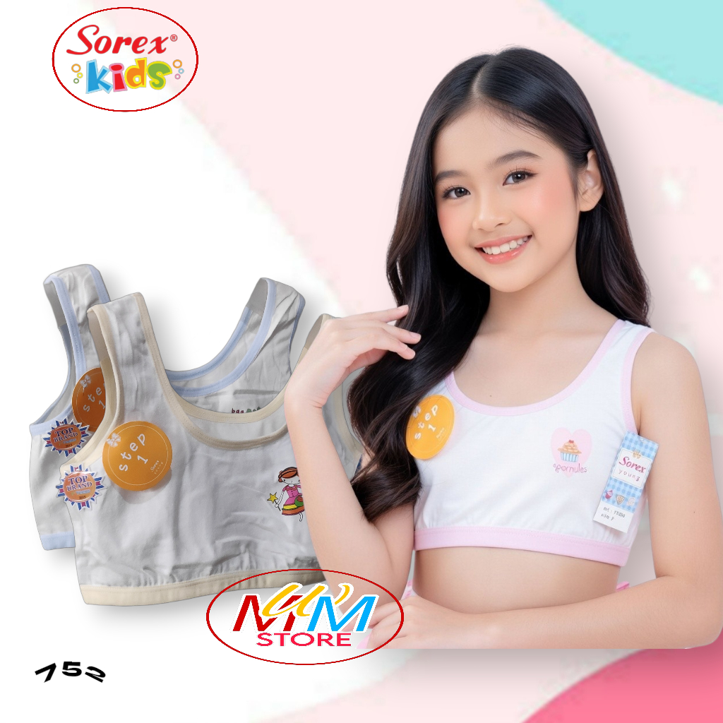 M752 (3 - 6 ชิ้น) Sorex Miniset สําหรับวัยรุ่น Step 1 สายขนาดใหญ่ทุกขนาด