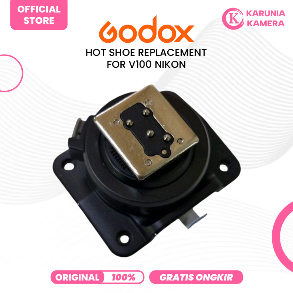 Godox Hot Shoe สําหรับ Godox V100 N สําหรับ NIKON Flash Hotshoe