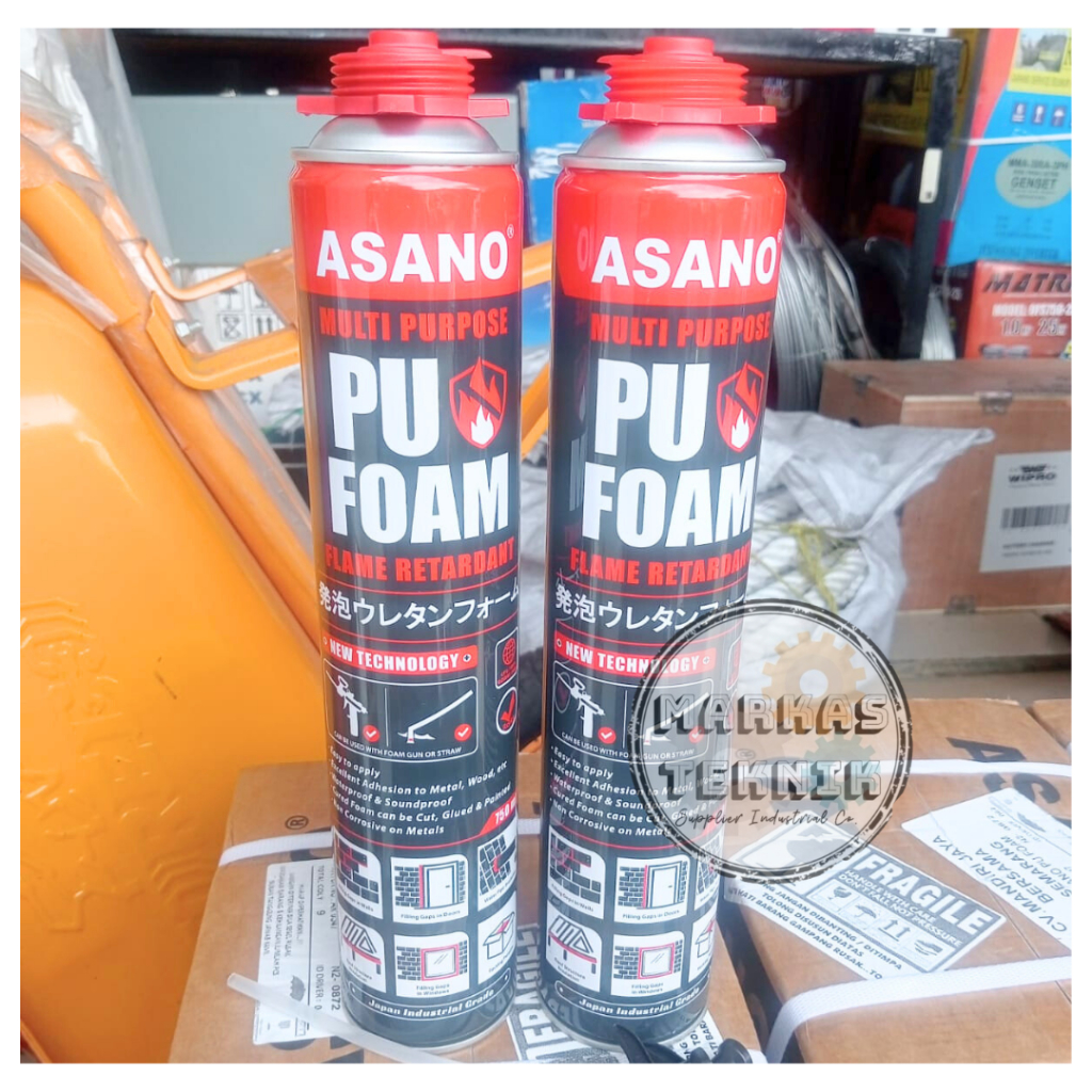 ASANO PU Foam Sealant Foam Spray 750ML / ASANO PU Foam Nonflammable 750 ML