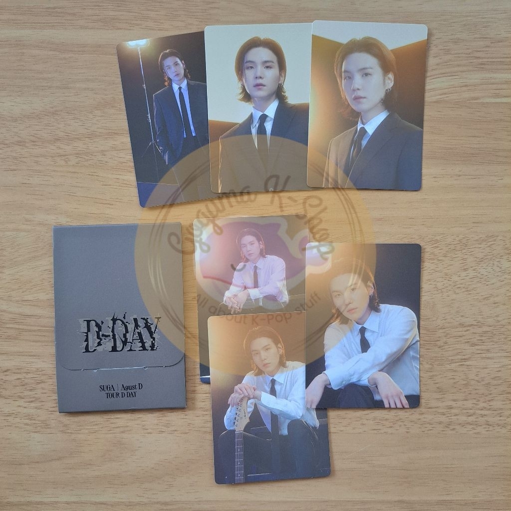 (READY SHARING) BTS SUGA Tour D-Day PC SUGA Set อย่างเป็นทางการ