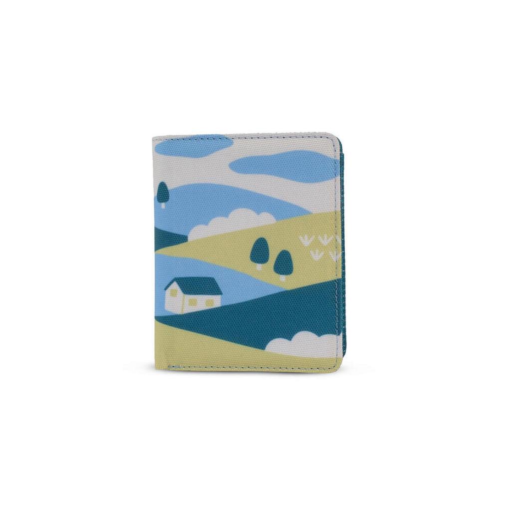 Eiger JR Hillscape Wallet กระเป๋าสตางค์แบบพับได้ อุปกรณ์เสริมรายวัน กระเป๋าสตางค์เงินสด