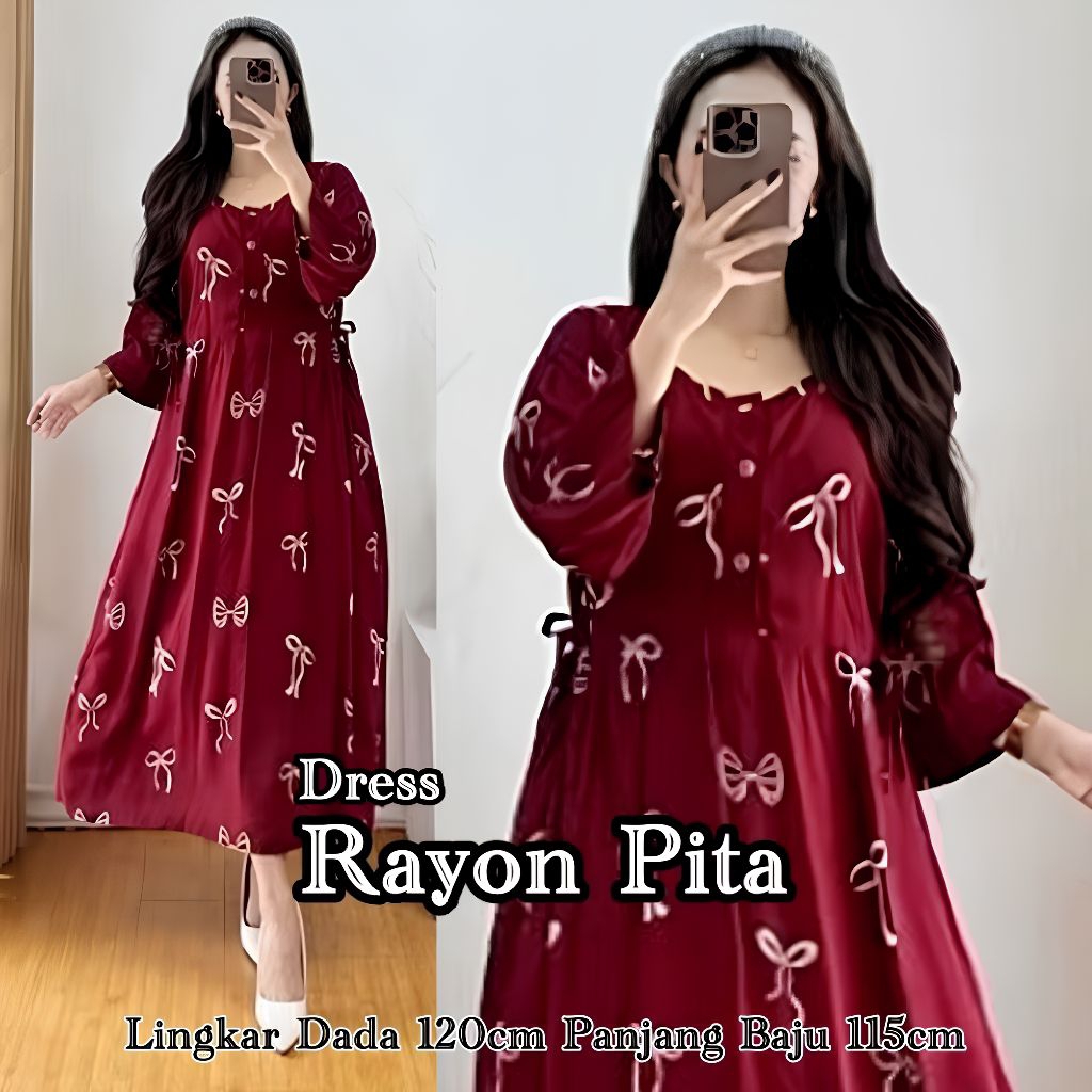 ล่าสุด Chibi Chibi Daster 3/4 Sleeve Chibi Dress Busui Friendly เหมาะสําหรับหญิงตั้งครรภ์