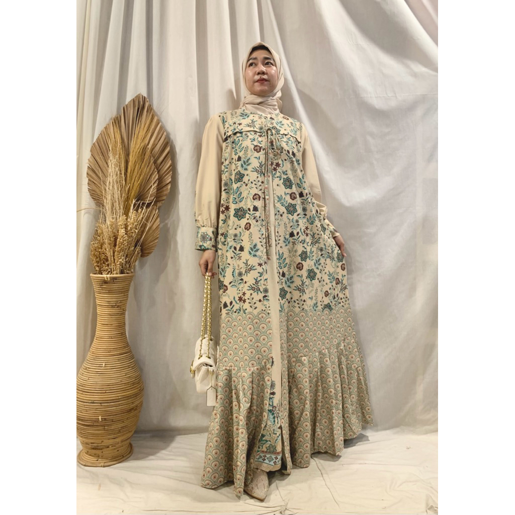 เสื้อกั๊กลายดอกไม้ผู้หญิง Gsmis