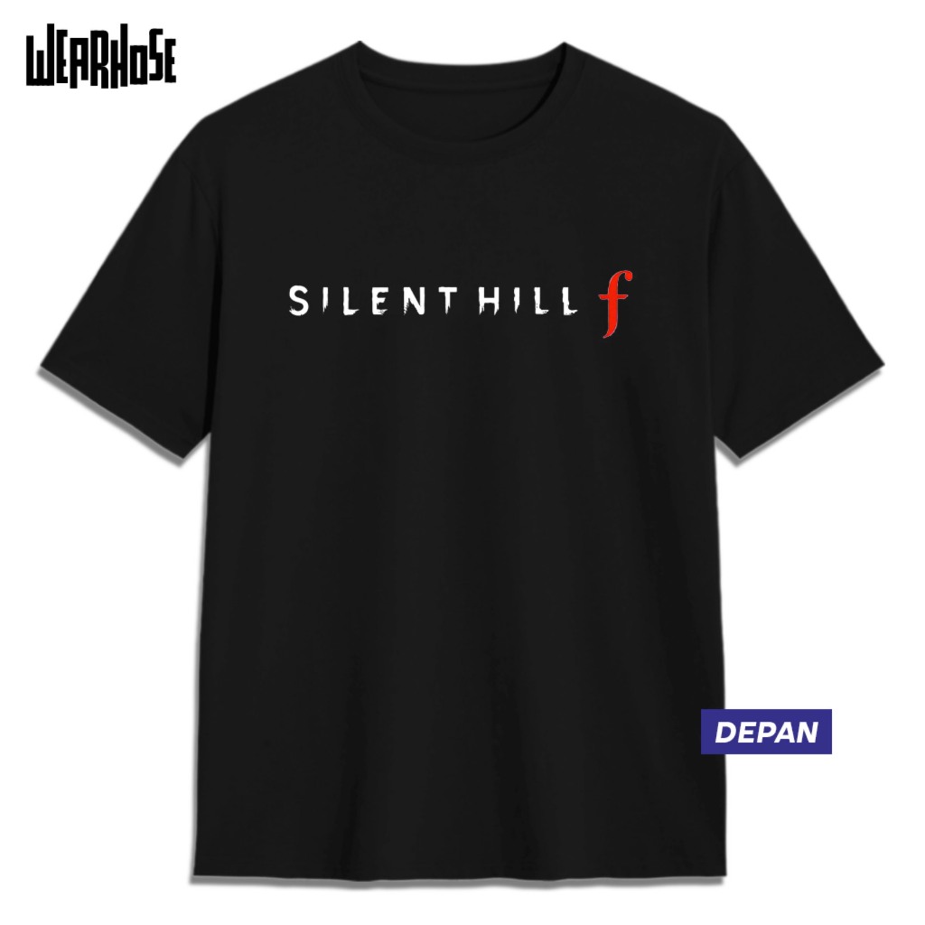 SILENT HILL F เสื้อยืด Silent Hill เกมเสื้อยืด Unisex ผู้ชายผู้หญิง Wearsose Top
