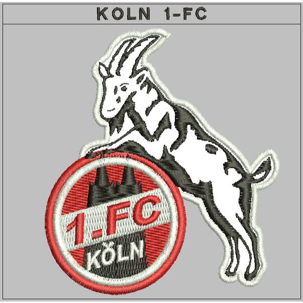 EMBLEM PATCH READY KOLN คอมพิวเตอร์ 1-FC EMBROIDERY - CBI