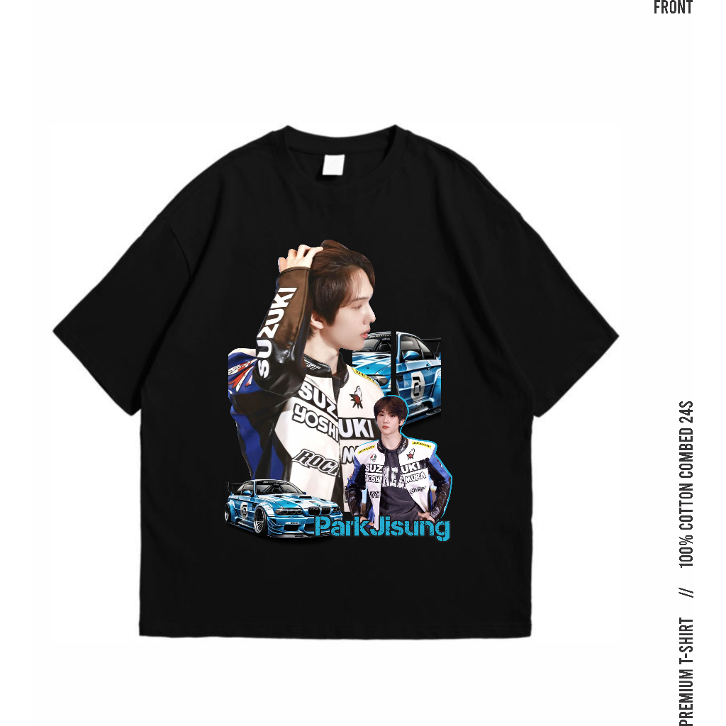 เสื้อยืด Oversize Jisung NCT Cotton Combed 24s / เสื้อยืด Park ji-sung NCT by UR Treasure