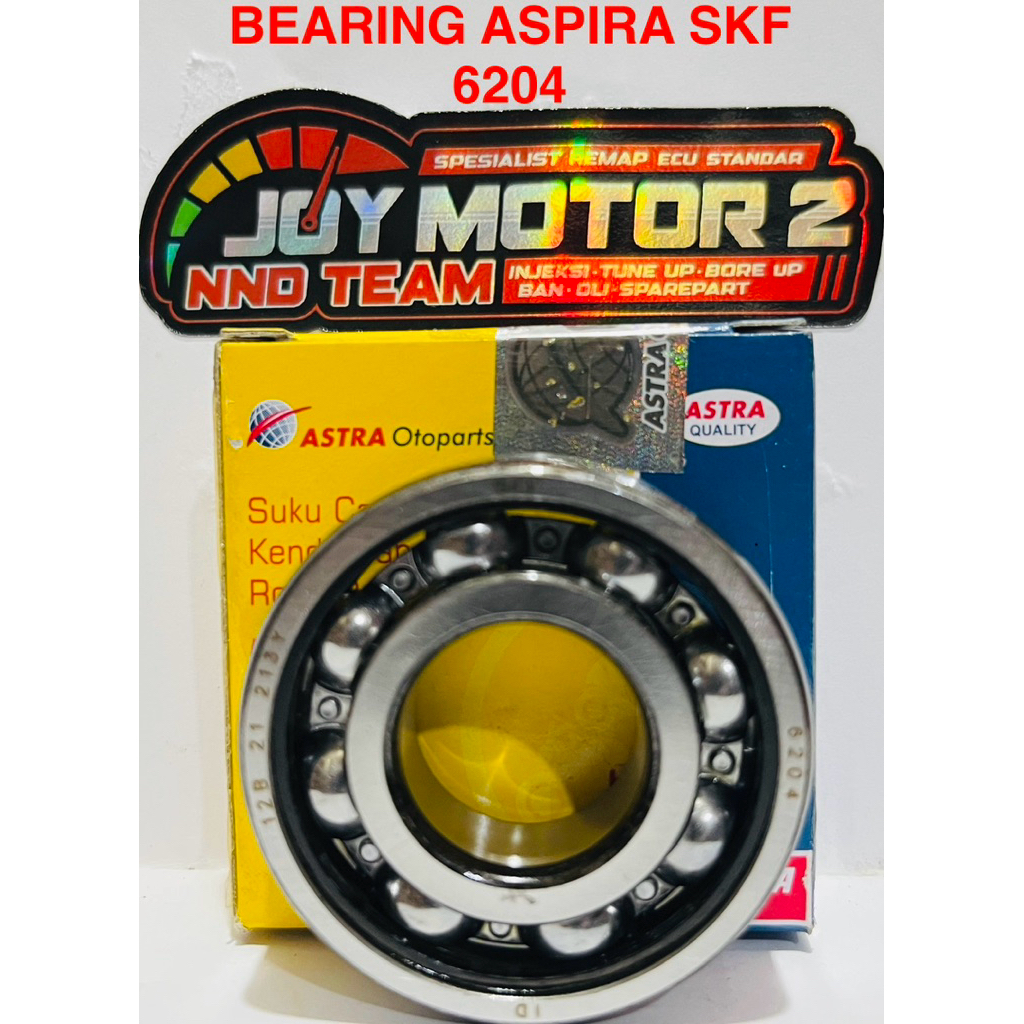 BEARING 6204 ORIGINAL ASPIRA SKF 100%