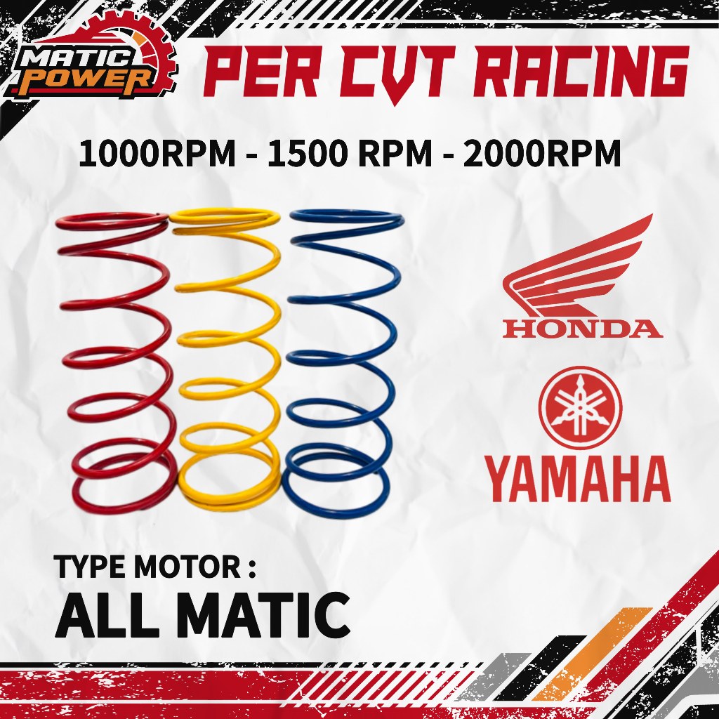 PER CVT RACING 1000RPM 1200RPM 1500RPM MATIC ทั้งหมด