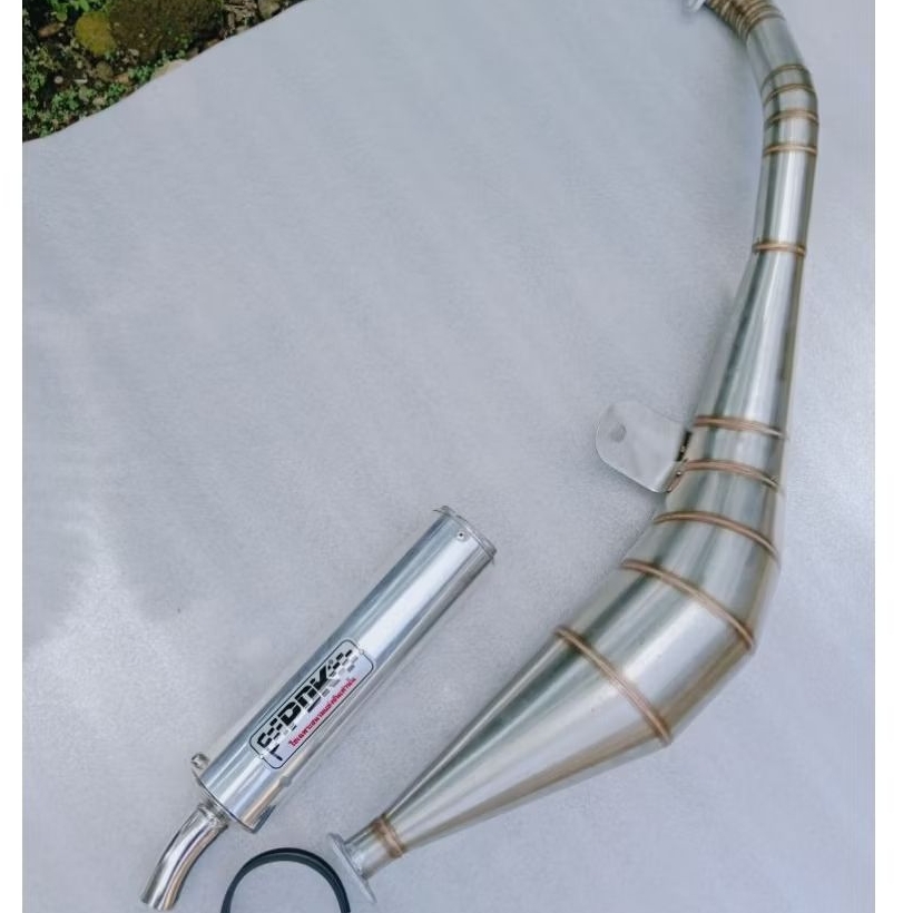 ท่อไอเสีย PDK Fizr Force1 Y100 Yamaha Alfa F1zr F1 mate111 มาตรฐาน Racing ท่อไอเสีย