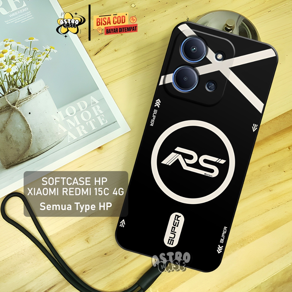 เคส Xiaomi Redmi 15C 4G - เคส Redmi 15C Geming RS Doft Luxury Motif - Softcase Redmi 15C 14C 13C 12C