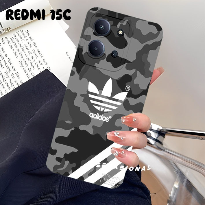 เคสโทรศัพท์มือถือ HP Xiaomi Redmi 15C 4G 2025 - Redmi Poco C85 4G 2025 เคส adidas motif ใหม่ล่าสุด เ