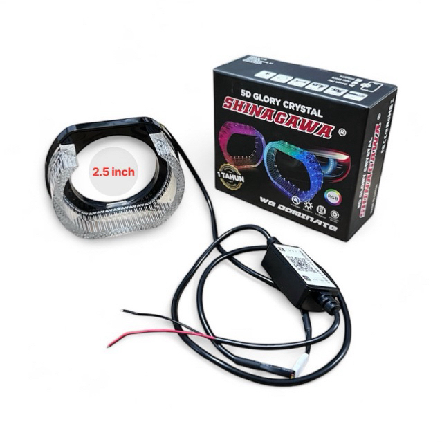 SHROUD GLORY 5D 210MODE APP WRGB HALF BMW 2.5+3 INCH BI LED CRYSTAL คุณภาพดีที่สุด