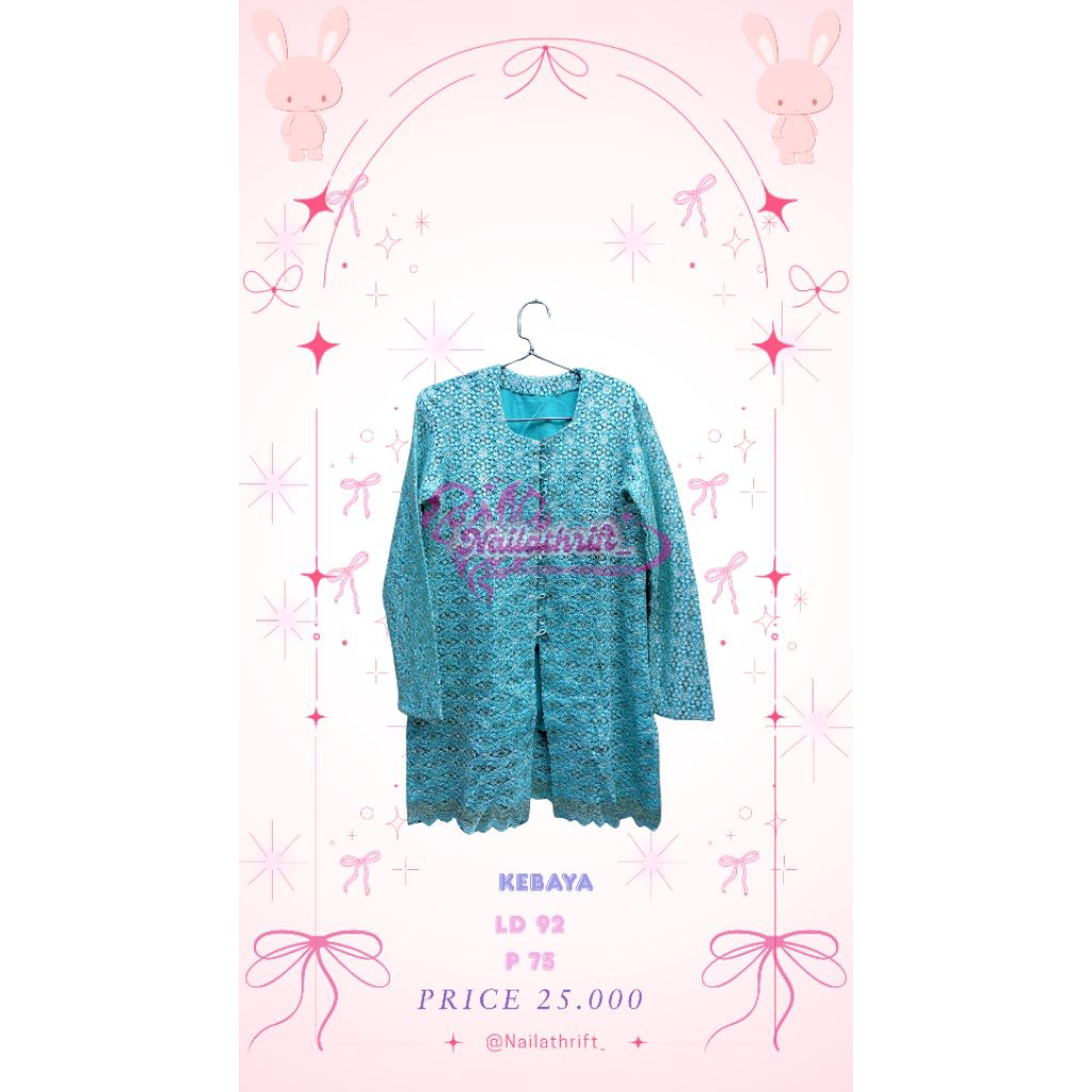 PRELOVED KEBAYA + ADMIN