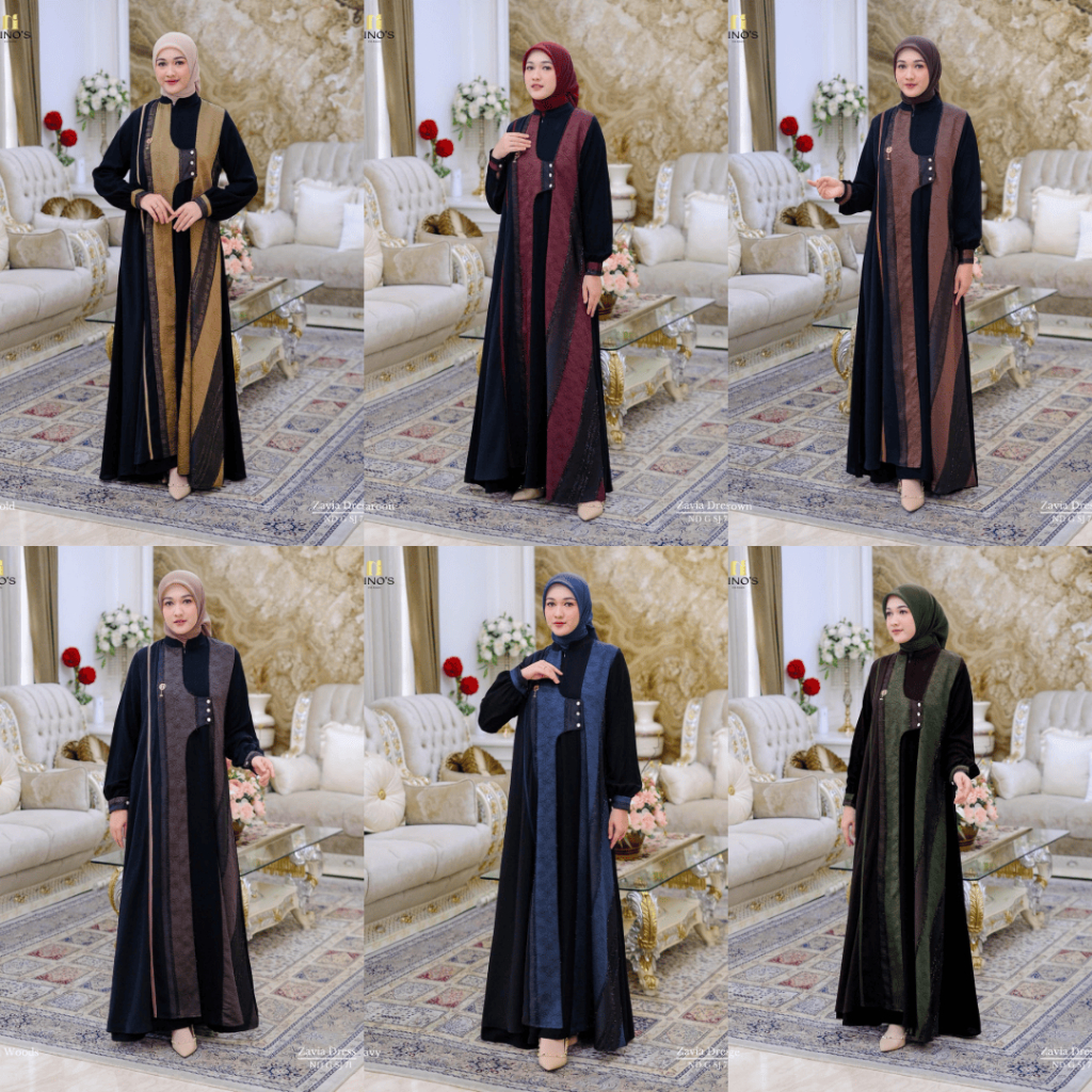 READY ZAVIA DRESS BY NINOS DESIGN