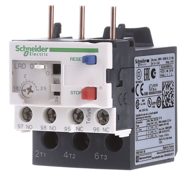 SCHNEIDER OVERLOAD LRD07 1.6-2.5A ต้นฉบับ
