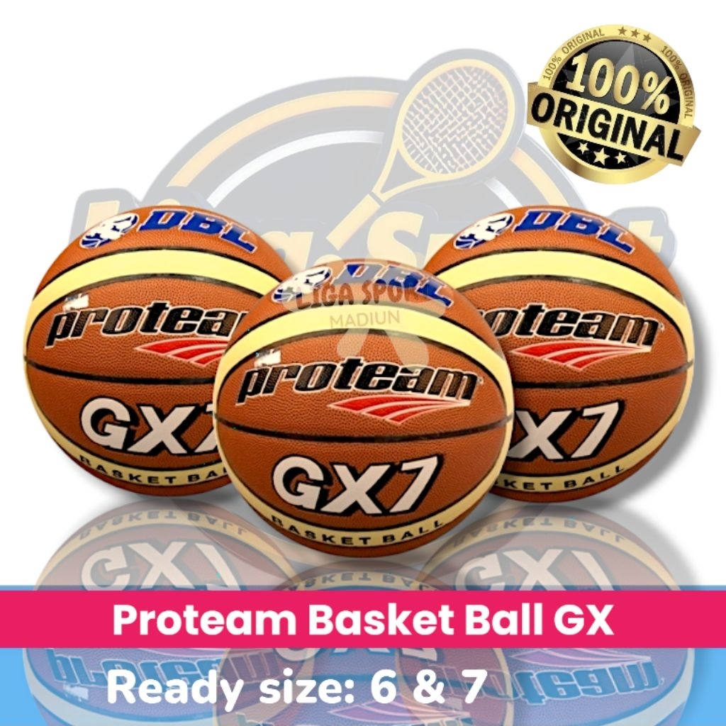 Proteam DBL GX6 และ GX7 บาสเก็ตบอลกลางแจ้งในร่ม