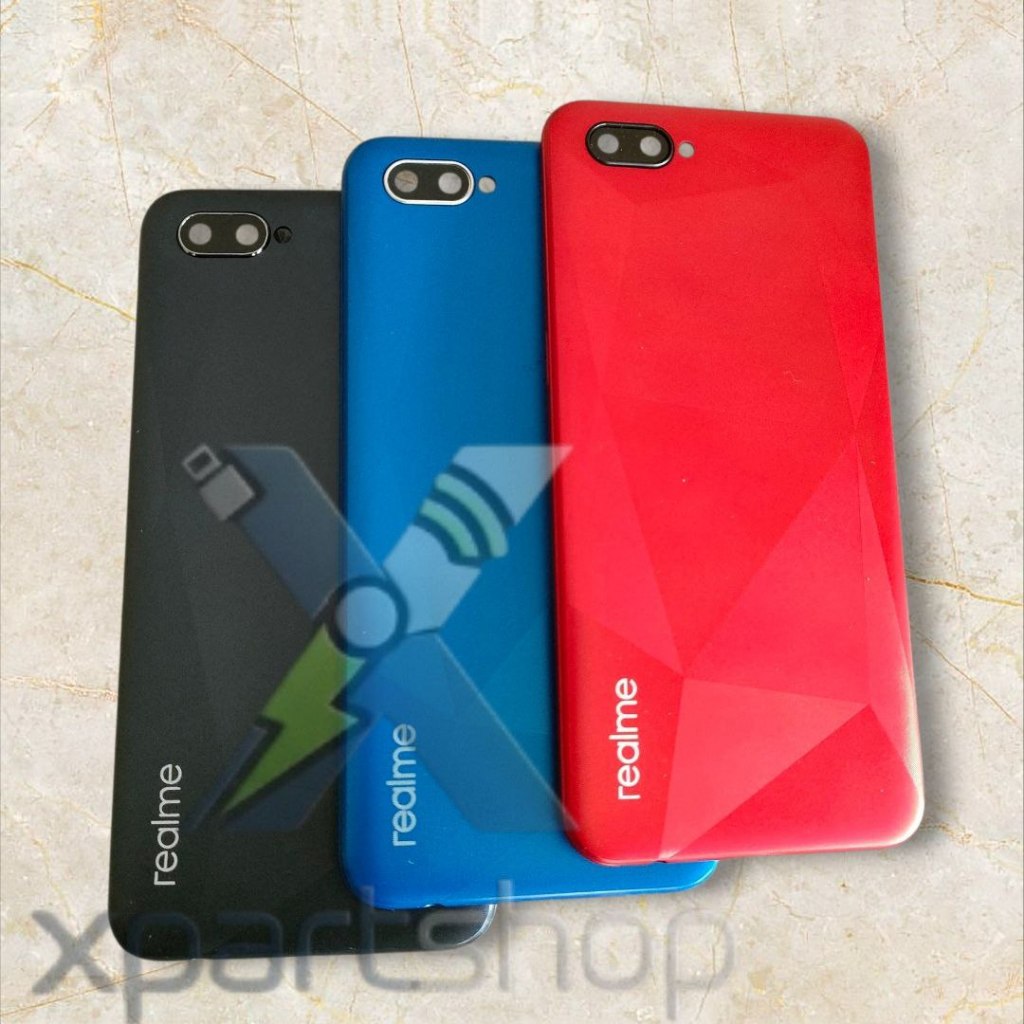 ที่อยู่อาศัยประตูหลัง Hp Realme C2 RMX1941 RMX1945 Bekdor Kesing
