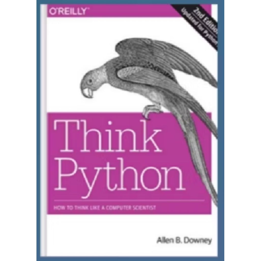 หนังสือ THINK PYTHON ฉบับ 2