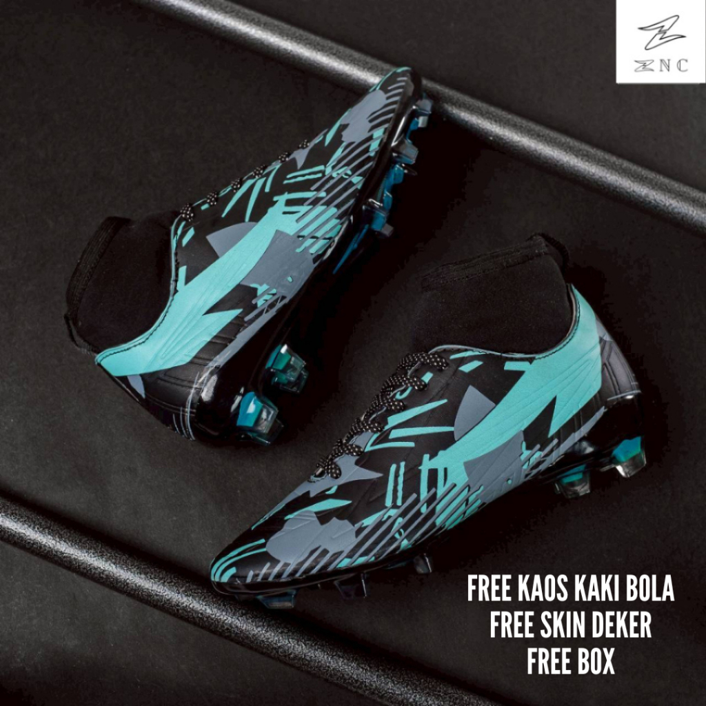 FG ZNC Gombate รองเท้าฟุตบอลผู้ชาย 100% ขนาดดั้งเดิม 39-43