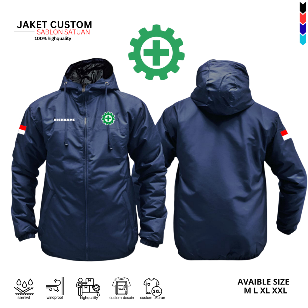 Jayaraga - FLAG SAFETY Jacket Work Jacket Field Jacket SAFETY FIRST MAIN OF SAFETY