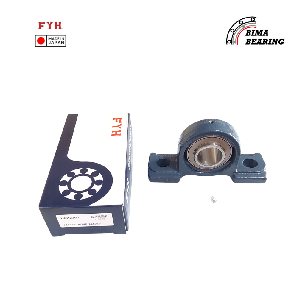 บล็อกหมอน Ucp206J As 30 MM Fyh JAPAN Bearing Ucp 206 Original