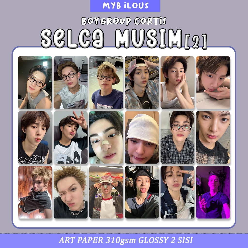 [MUSIM 2] CORTIS MARTIN JAMES SEONGHEON JUHOON KEONHO PHOTOCARD FANMADE