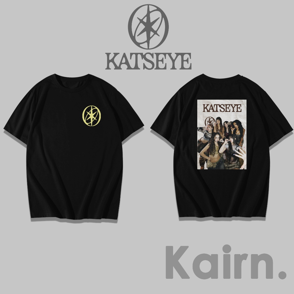 KAIRN - เสื้อยืด KATSEYE / KATSEYE TSHIRT / FANSMERCH