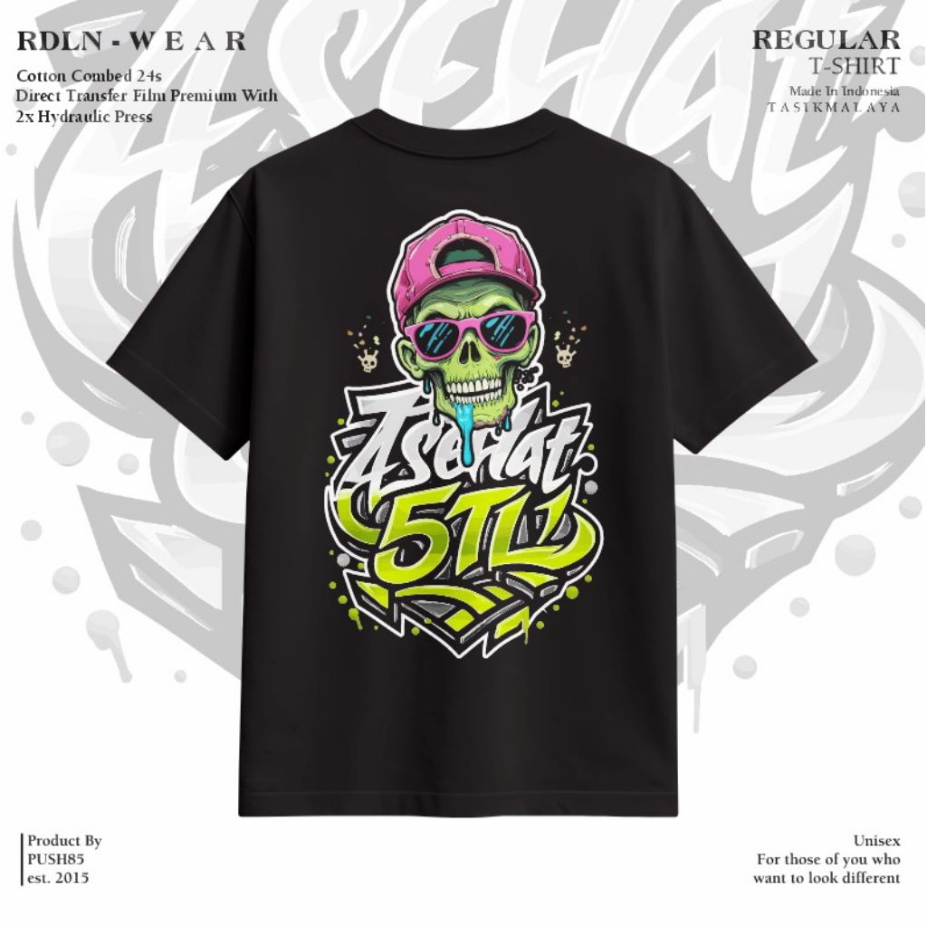 RDLN 4 HEALTHY 5TL | YAMAHA MIO SPORTY MOTORCYCLE T-SHIRT REGULAR FIT SHORT SLEEVE