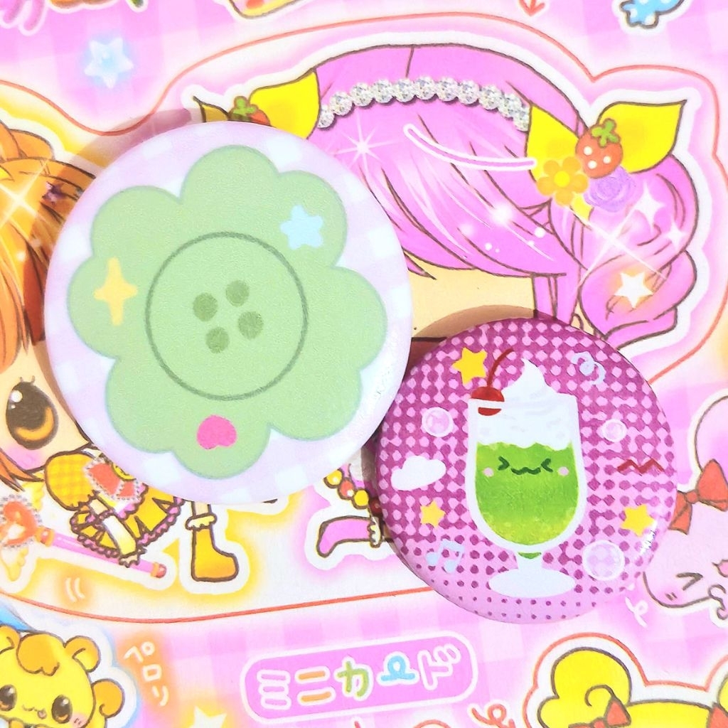 ชุดเข็มกลัดขนาดเล็ก Clover & Melon Soda