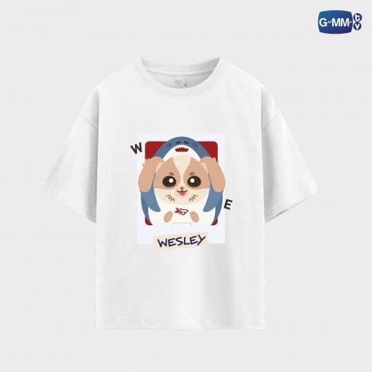 [PO] เสื้อยืดอย่างเป็นทางการ WESLEY - WILLIAM EST WE MAGNETIC FANCON | GMMTV MERCHANDISE (DP เท่านั้