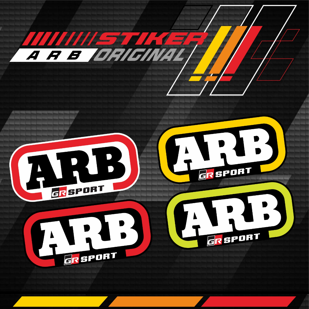 สติ๊กเกอร์ ARB GR SPORT สีหลากหลาย