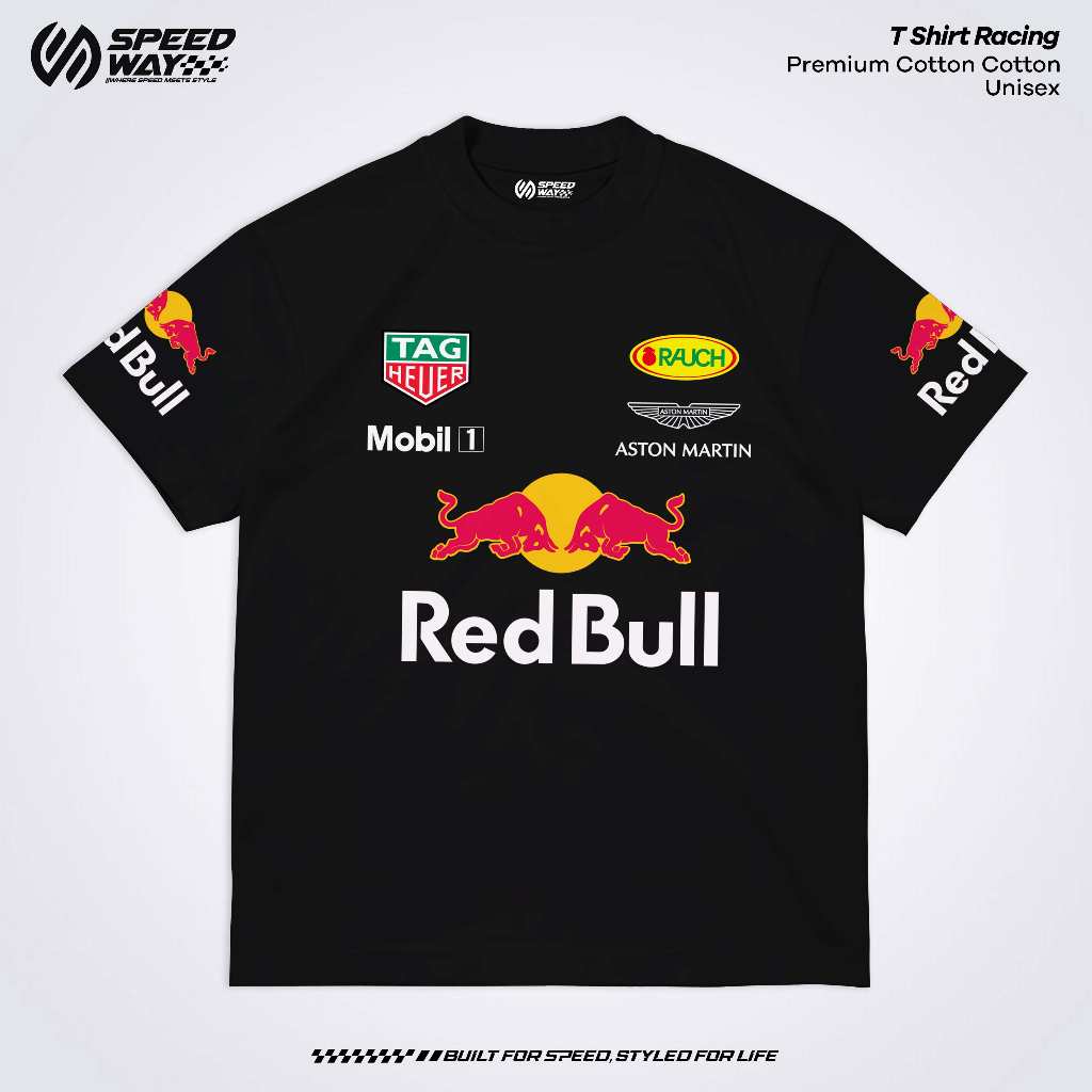 SPEEDWAY - Redbull Racing F1 Formula One Team x Aston Martin I Red Bull Racing Shirt SW-A9128