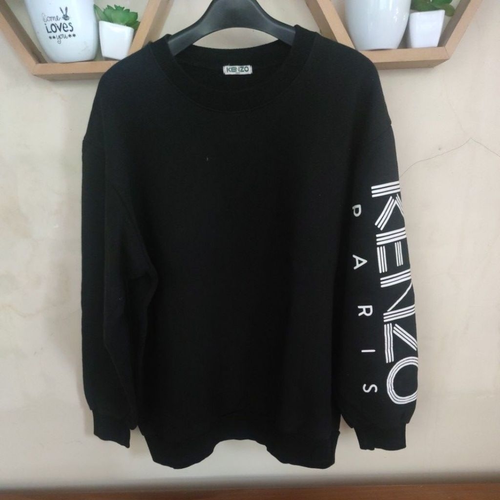 Kenzo Paris Spell Out Crewneck