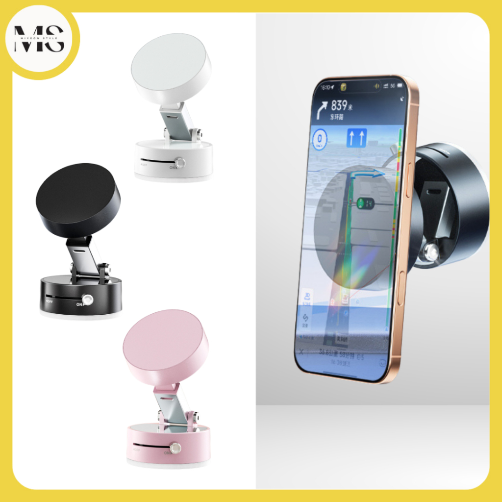 HP *Miyeon* SH713 MAGNETIC PHONE HOLDER | ที่วางโทรศัพท์ 1 SECOND + 360 ROTATION° | สามารถพับและได้