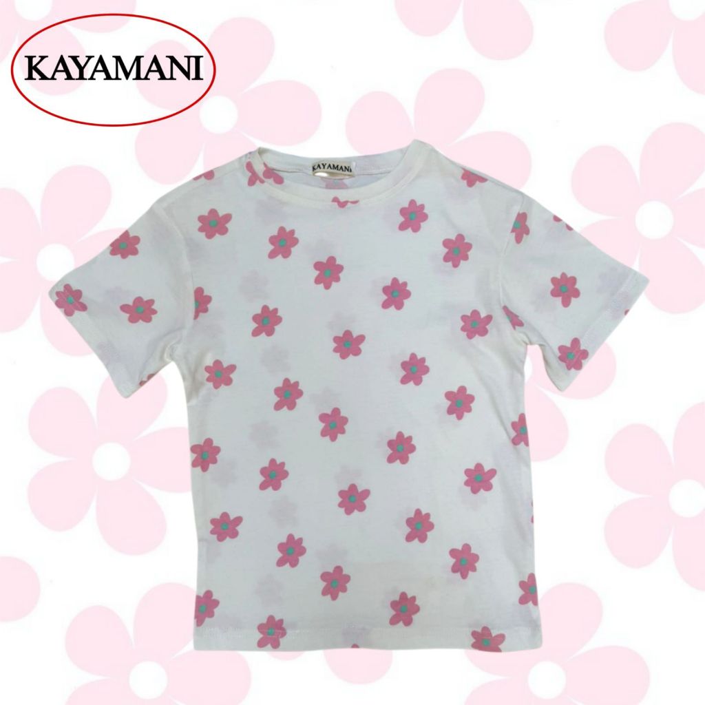Ruger By Kaymani - เสื้อยืดเด็กผู้หญิง - Pretty Bloom