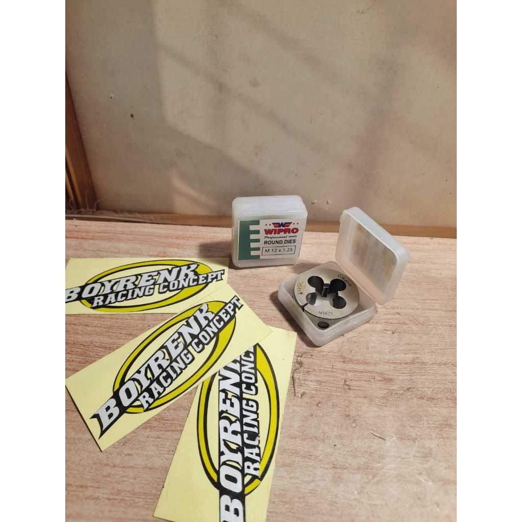 MATA M12 x 1.25 M12 x 1.25 ด้ายภายนอก Snei Eye Bolt Snai Dies Head M12x1.25 M12x1.25 Wipro - BOYRENK