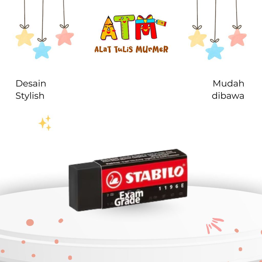 ERASER/STABILO EXAM GRADE ERASER BIG 1196