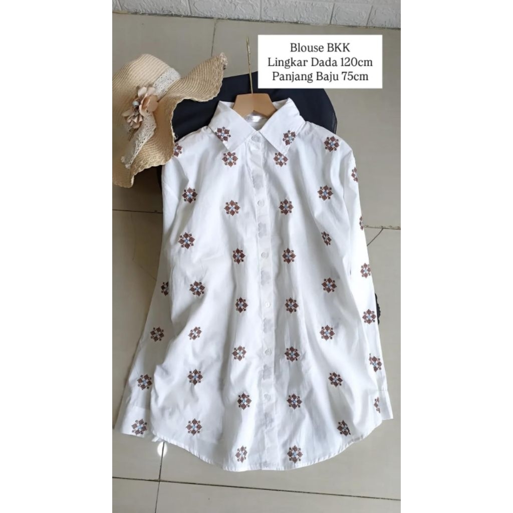 เสื้อ KEMEJA NINETY NINE BLOUSE นําเข้า กทมใหม่