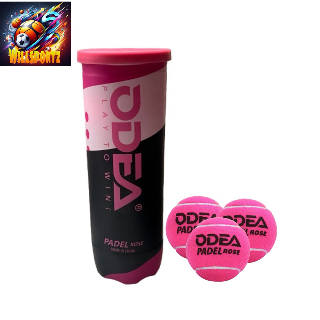 ODEA PINK PADEL BALLS CONTAINS 3 ODEA BALLS PINK PADEL BALLS CONTAINS 3 BALLS