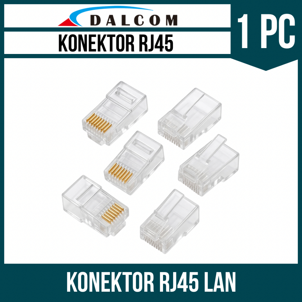 RJ45 CAT6 CONNECTOR UTP สาย LAN CONNECTOR