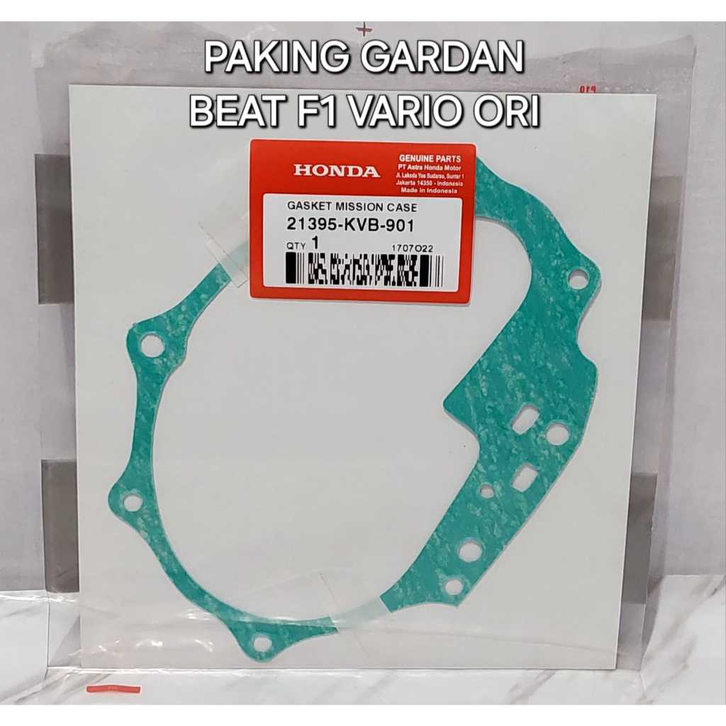 Original Beat F1 Scoopy Spacy Vario 110 ปะเก็นเพลา 21395KVB901