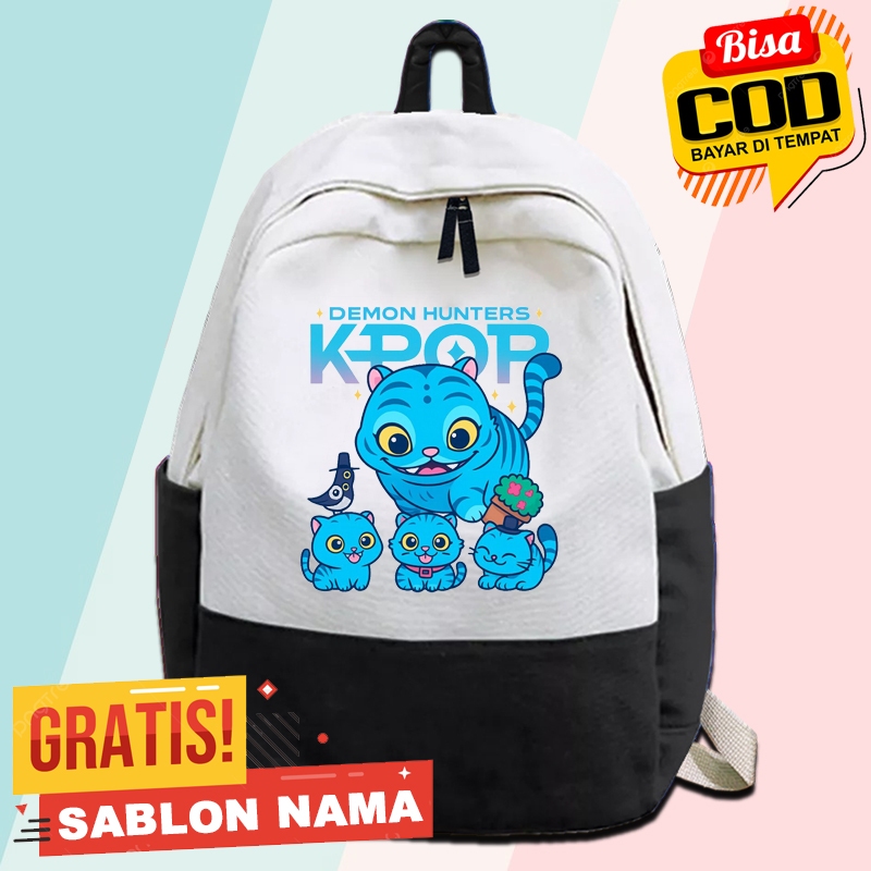 Demon Hunters Kpop Kids Backpack / Demon Hunters Kpop School Backpack