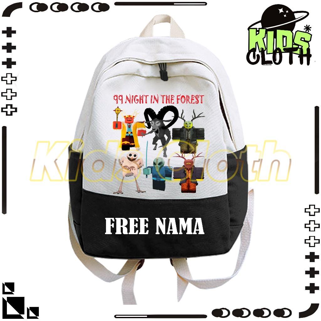 Roclox 99 Night in the Forest Roblox 99 Night In The Forest Kids Backpack ชื่อฟรี