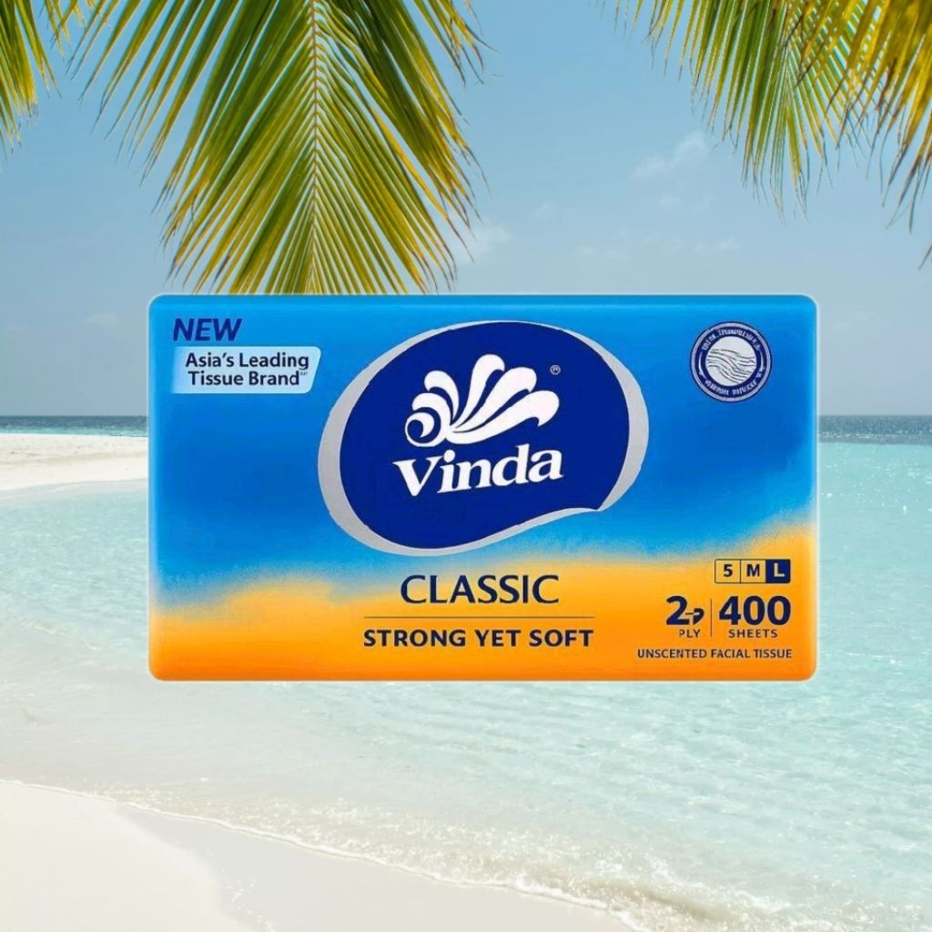 VINDA FACIAL CLASSIC 2PLY 400PL