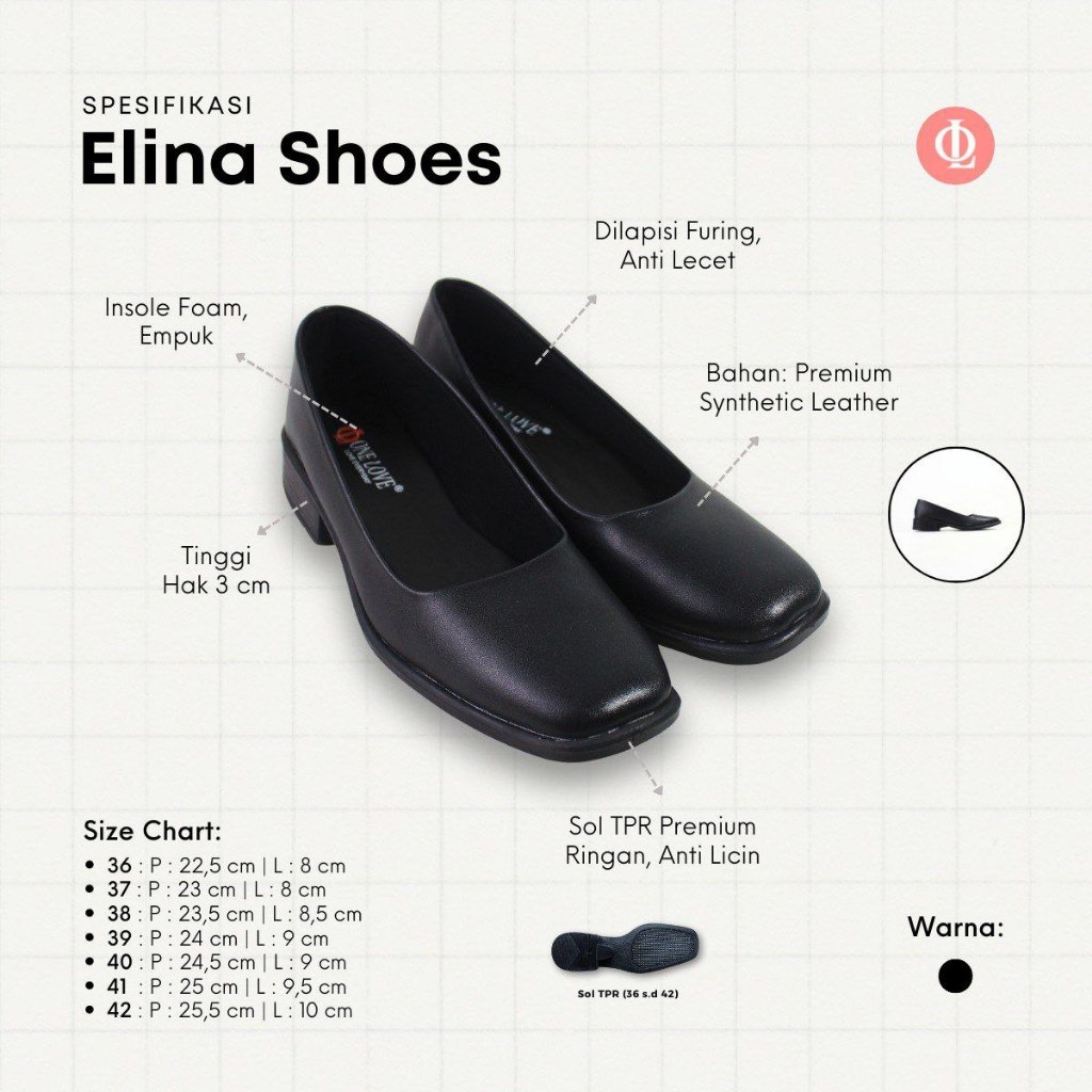 Onelove loafers/ praya leather/ ellina loafers