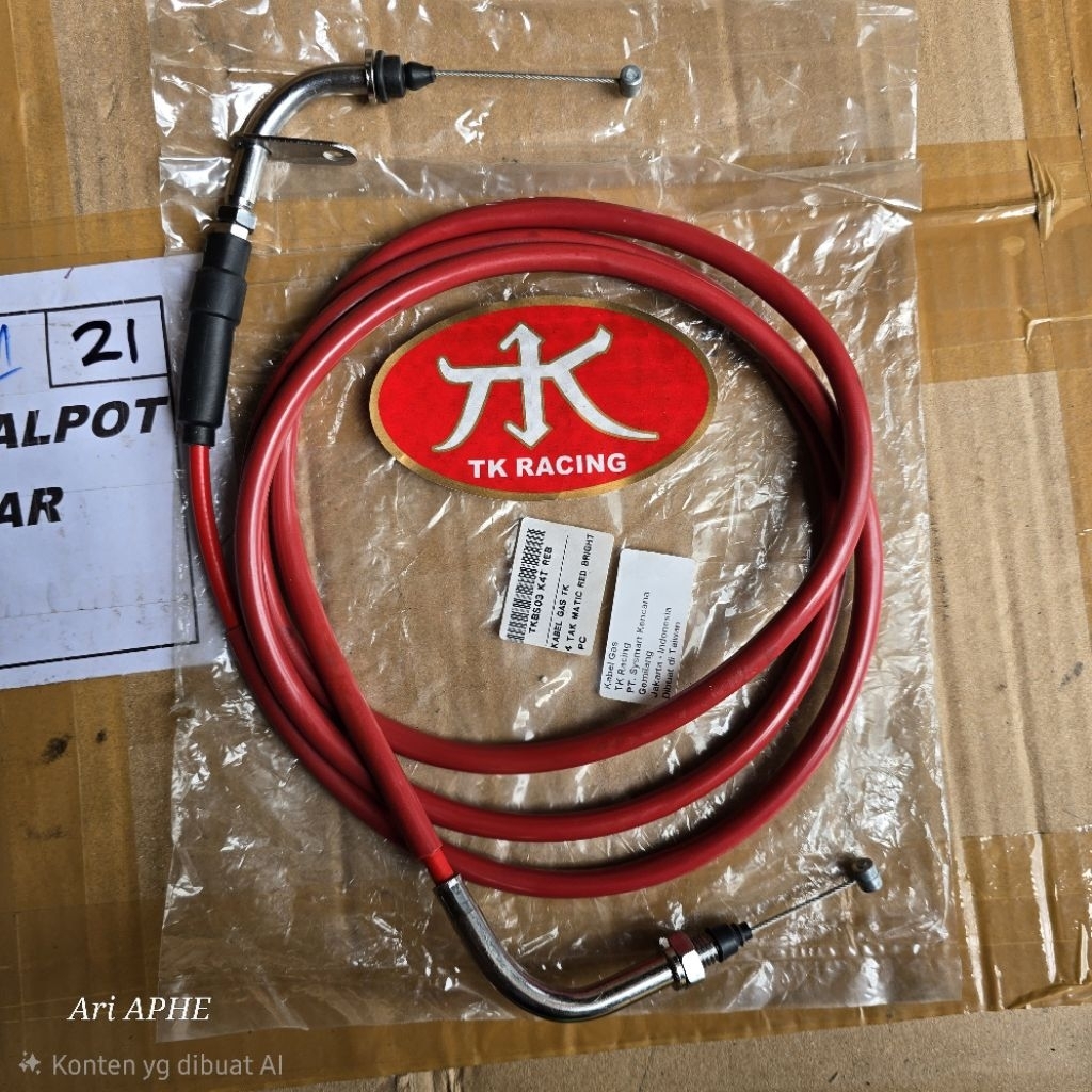 TK RACING BRIGHT สายคันเร่งอเนกประสงค์ 170 ซม. สําหรับ ALL MATIC BEAT VARIO MIO SPIN ETC.