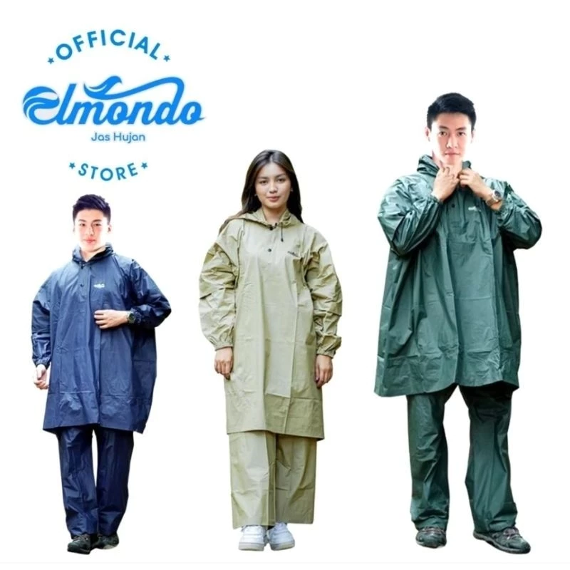 เสื้อกันฝน JAs ชุดเสื้อกางเกง PVC รุ่น Ellondo Series 718 thumbnail 3