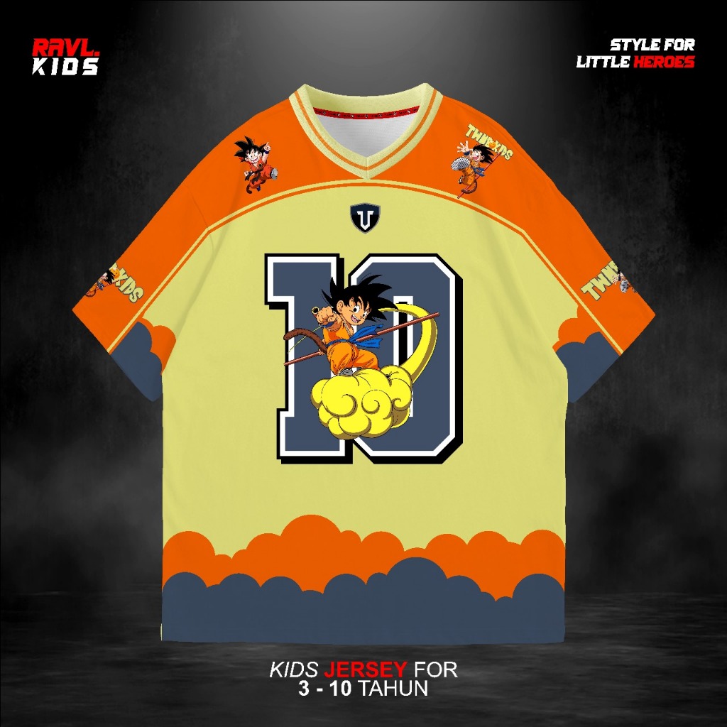 WNB CHILDRENS VINTAGE JERSEY ZYGOKU10 - CHILDRENS RUGBY JERSEY - REGULAR CHILDRENS JERSEY SERIES NUM