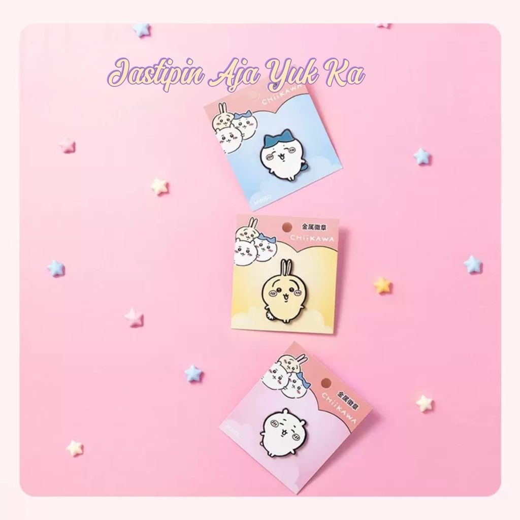 [READY] MINISO Pin / Badge - ป้ายโลหะ Chiikawa