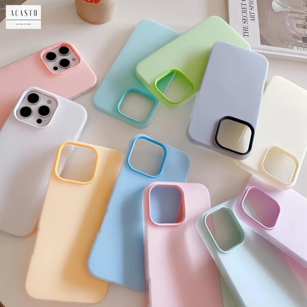 HP JELLY COLOR 2 in 1 CASE REALME C1 C2 5 5i 5s 14 14t C11 C15 C17 7i C20 C21y C25y C25y C12 C53 C51